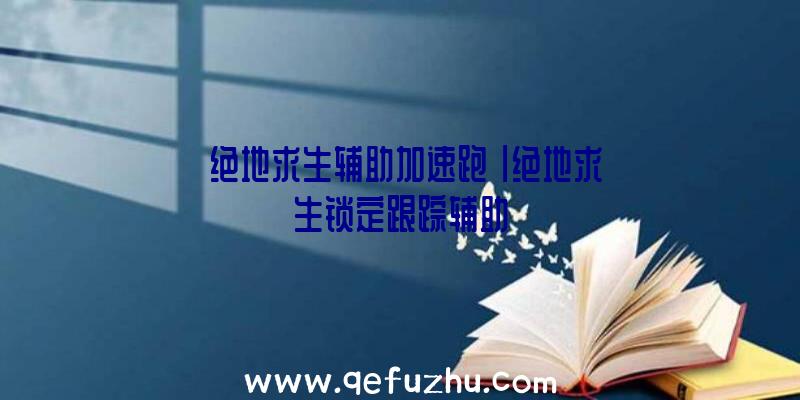 「绝地求生辅助加速跑」|绝地求生锁定跟踪辅助